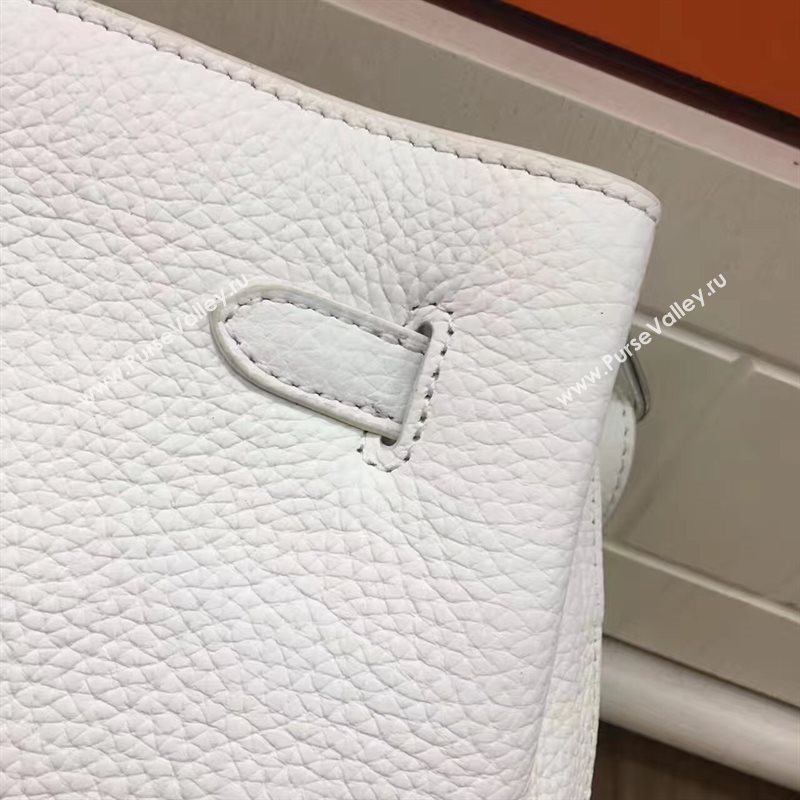 Hermes so Kelly shoulder white bag 5135