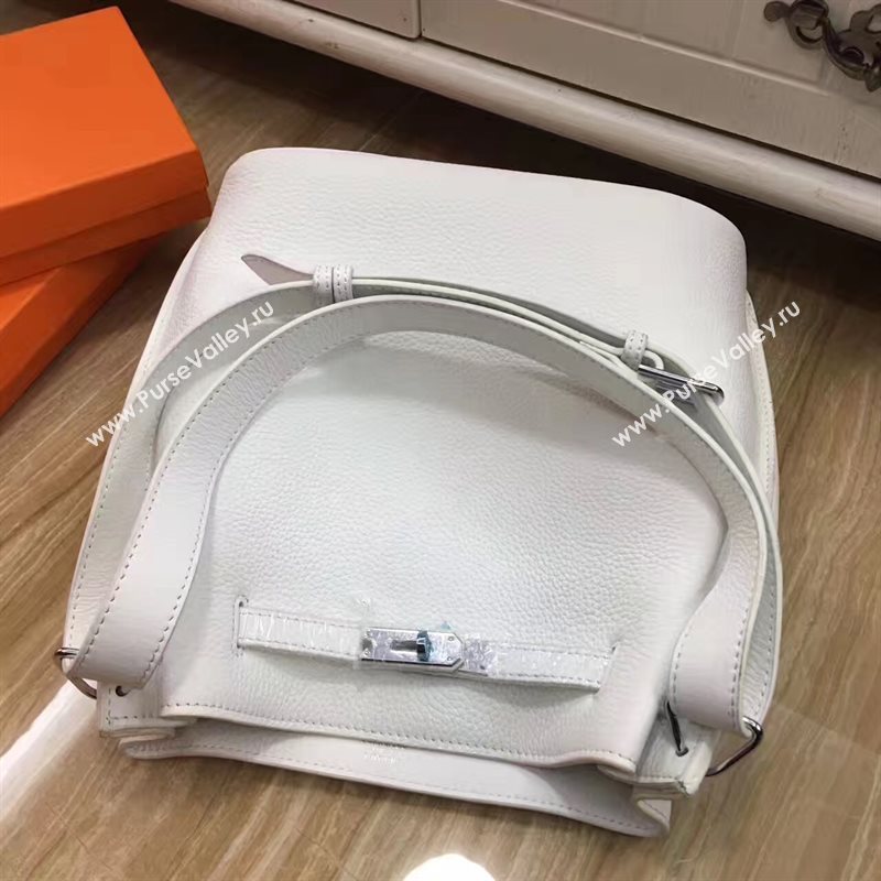 Hermes so Kelly shoulder white bag 5135