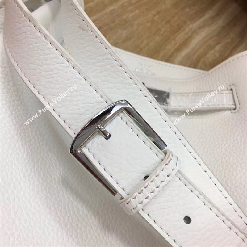 Hermes so Kelly shoulder white bag 5135