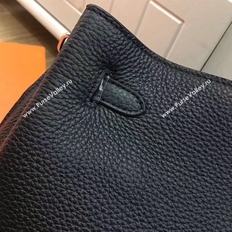 Hermes so Kelly shoulder black bag 5136