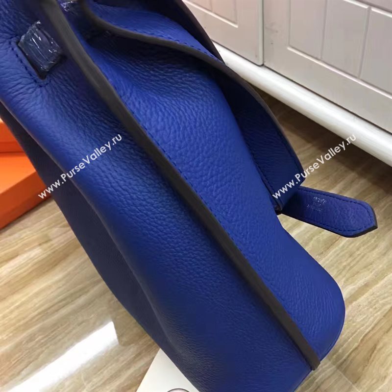 Hermes so Kelly shoulder blue bag 5137