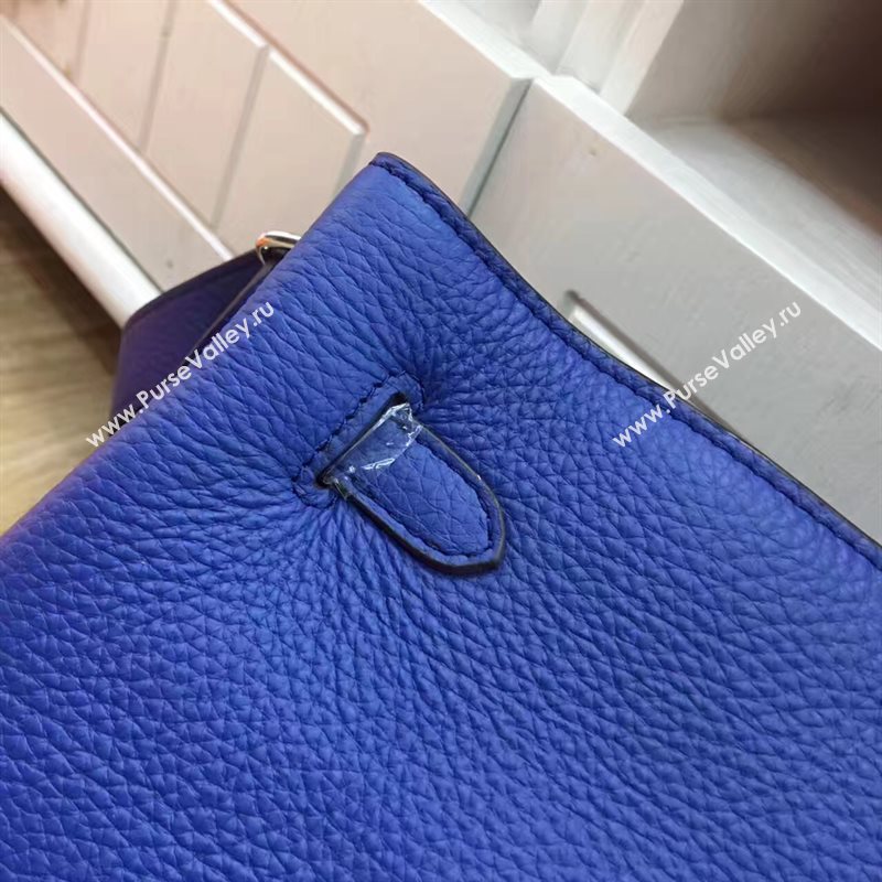 Hermes so Kelly shoulder blue bag 5137