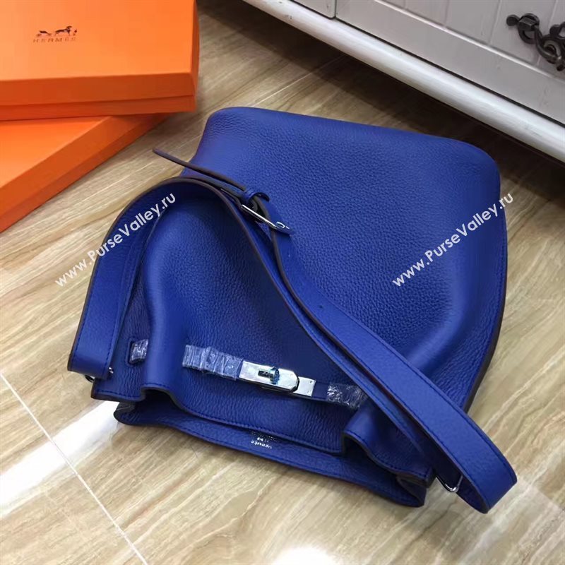 Hermes so Kelly shoulder blue bag 5137