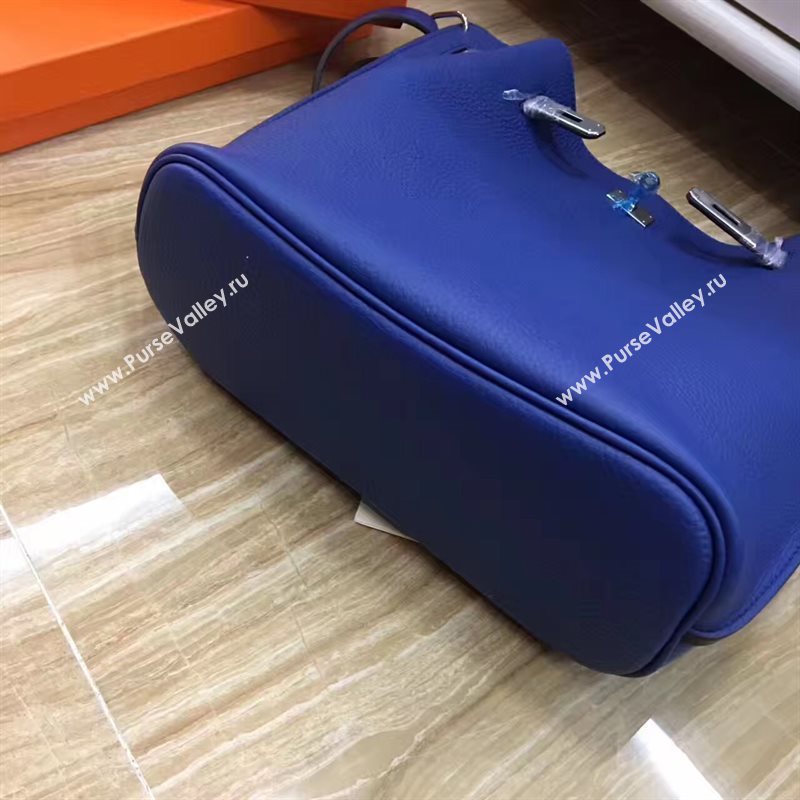 Hermes so Kelly shoulder blue bag 5137