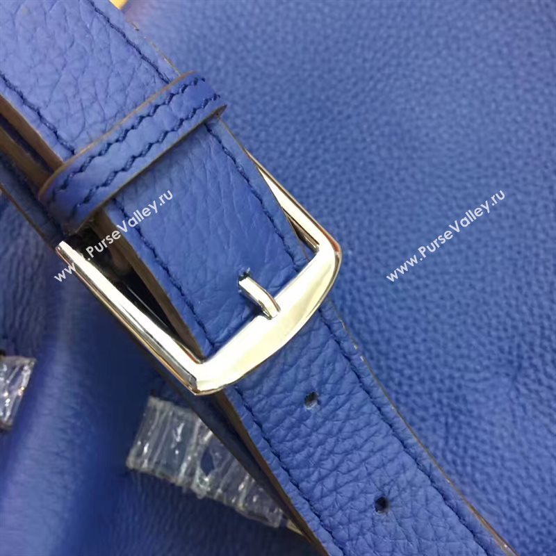 Hermes so Kelly shoulder blue bag 5137