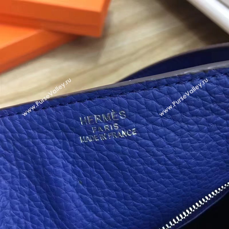 Hermes so Kelly shoulder blue bag 5137