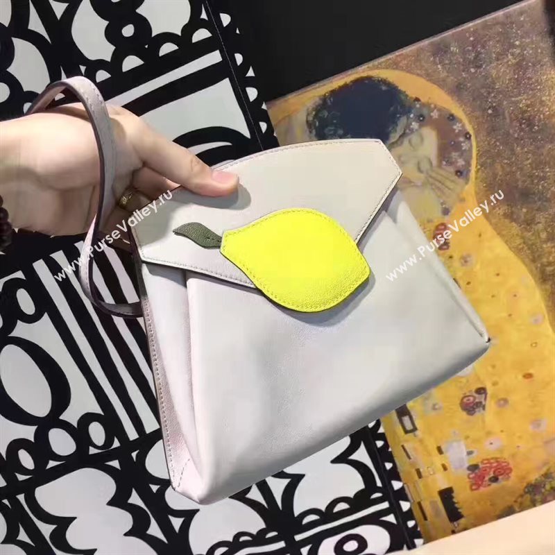 Hermes new small nude v shoulder yellow bag 5138