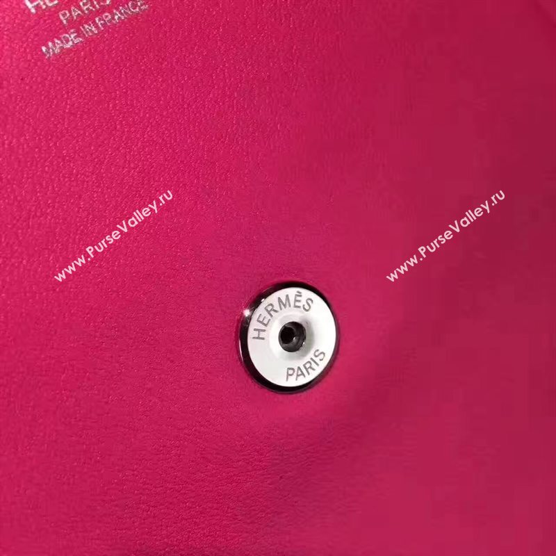 Hermes new small rose shoulder red bag 5139