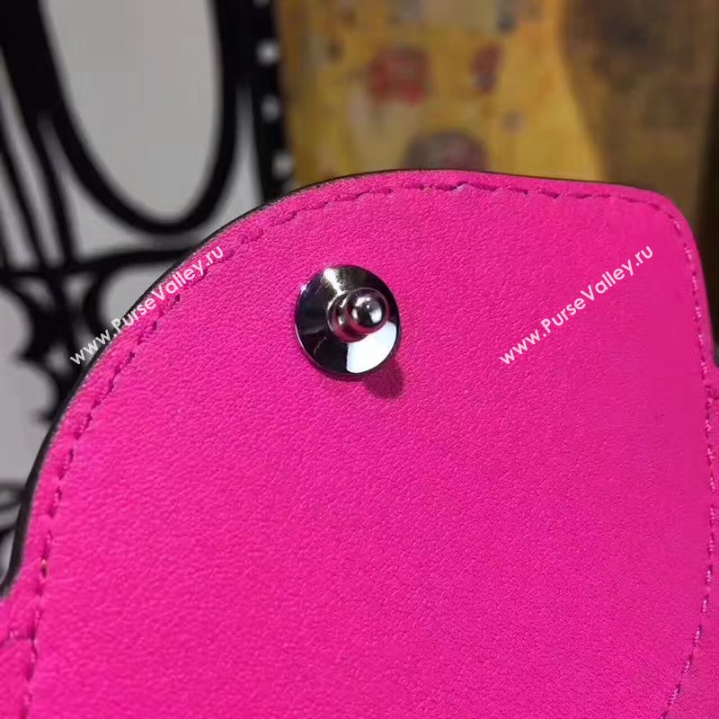 Hermes new small rose shoulder red bag 5139