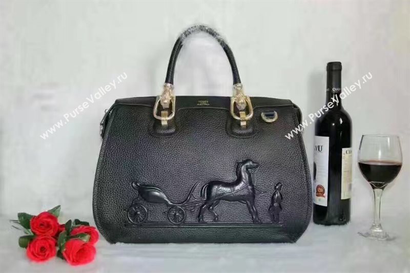 Hermes large black tote bag 5252