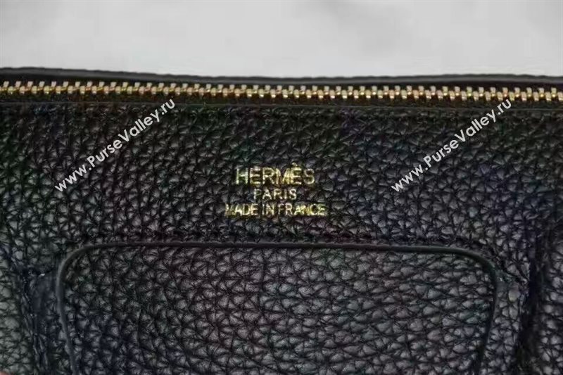 Hermes large black tote bag 5252