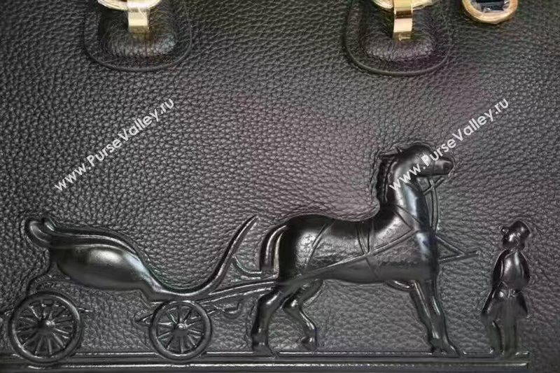 Hermes large black tote bag 5252