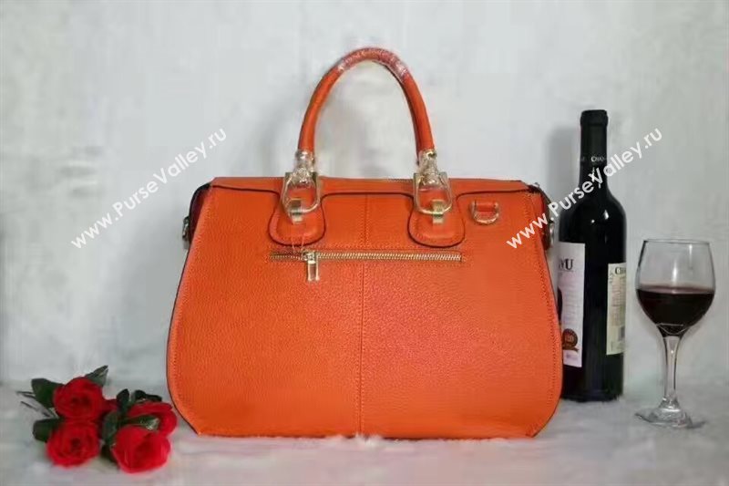 Hermes large orange tote bag 5254