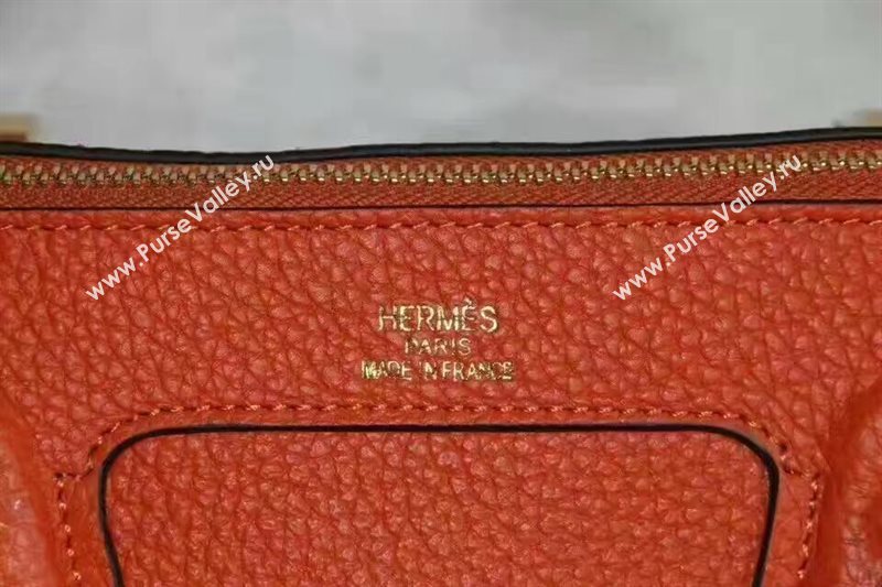 Hermes large orange tote bag 5254