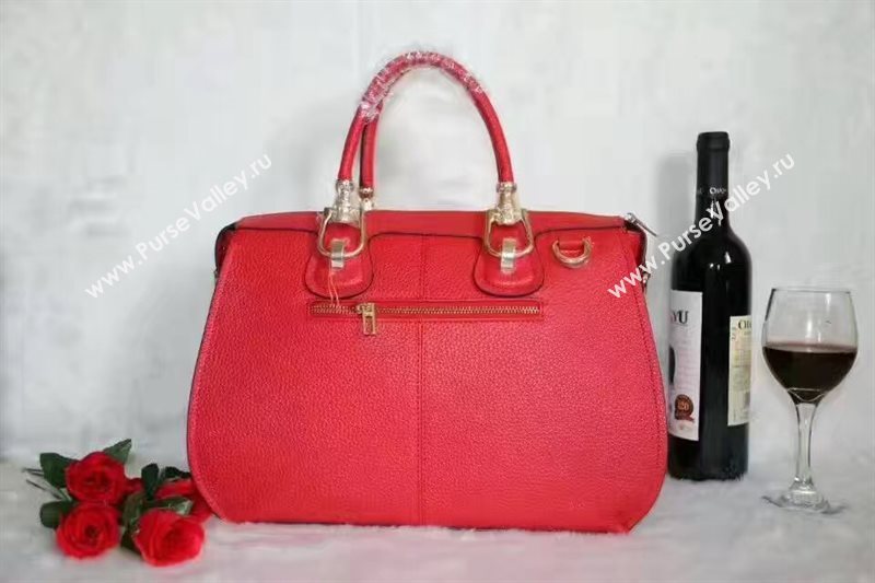Hermes large red tote bag 5255