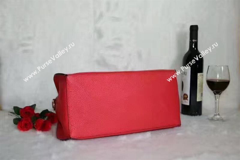 Hermes large red tote bag 5255