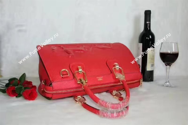 Hermes large red tote bag 5255