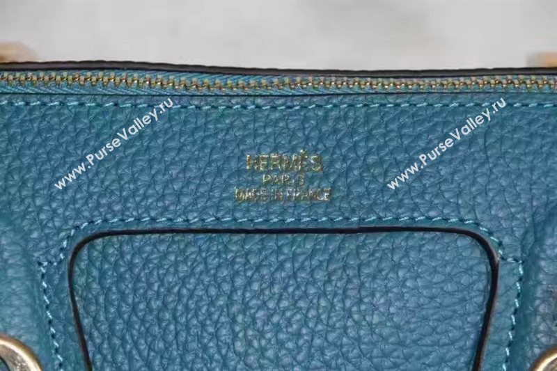 Hermes large blue tote bag 5256