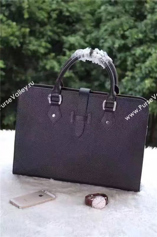 Hermes large men black tote bag 5260