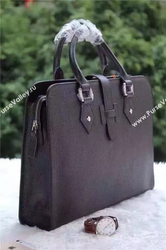 Hermes large men black tote bag 5260