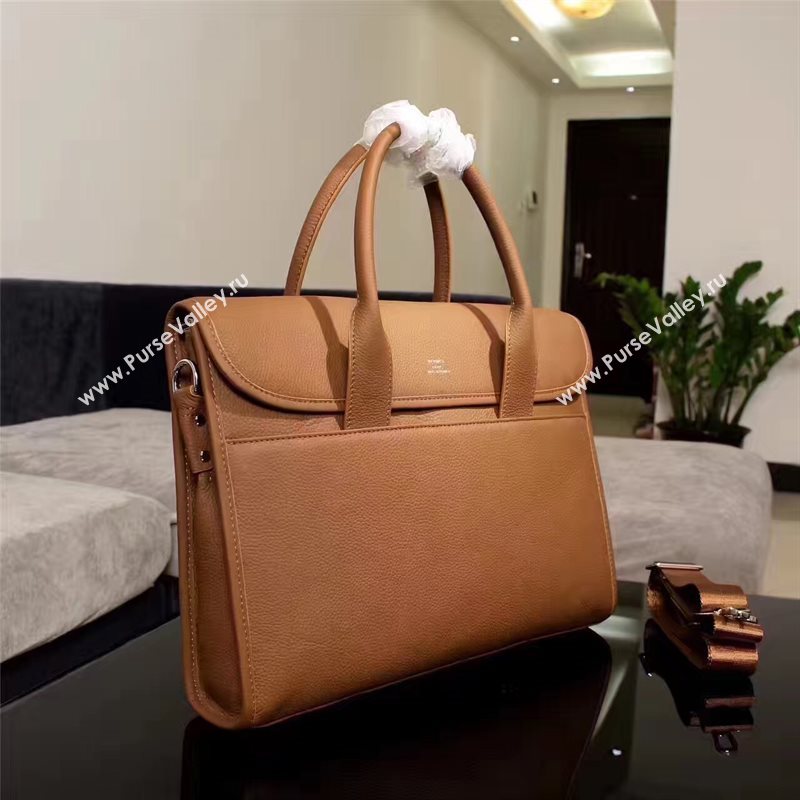 Hermes large men tan tote bag 5261