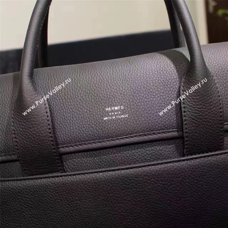 Hermes large men black tote bag 5262