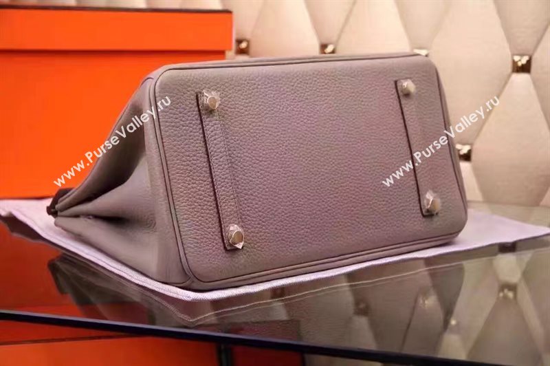 Hermes gray Birkin bag 5263