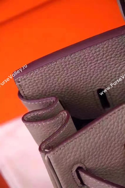 Hermes gray Birkin bag 5263