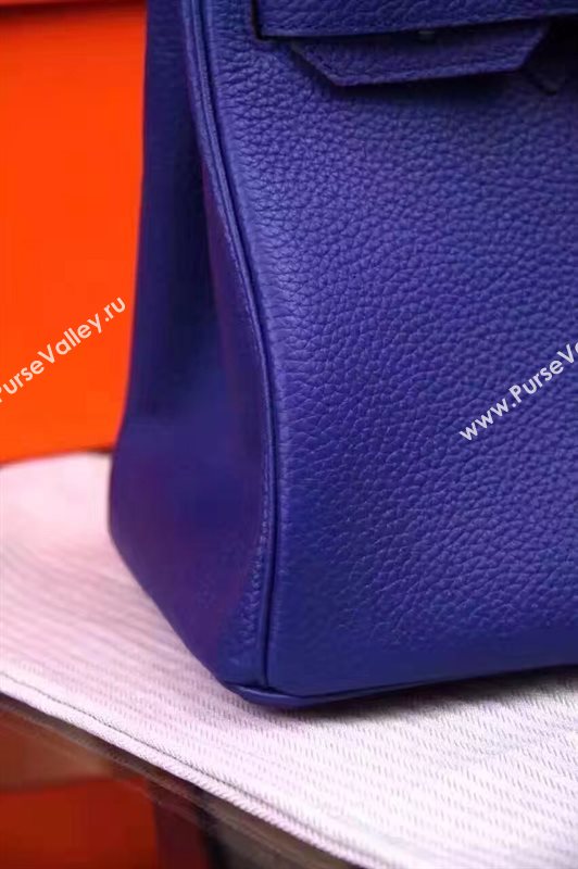 Hermes navy Birkin bag 5264