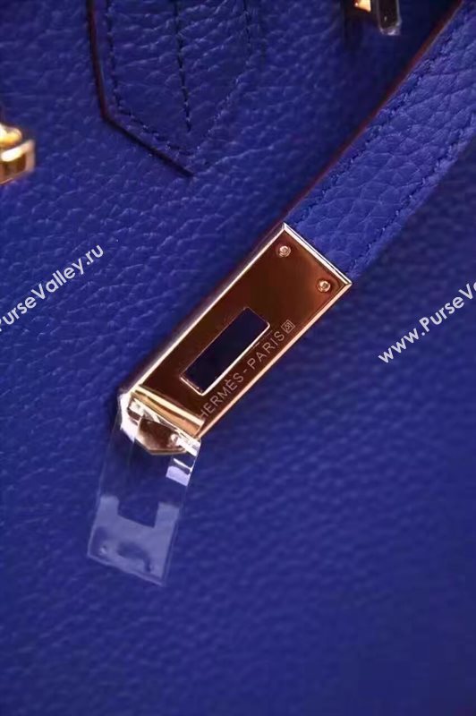 Hermes navy Birkin bag 5264