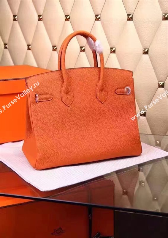 Hermes orange Birkin bag 5266