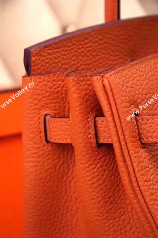 Hermes orange Birkin bag 5266
