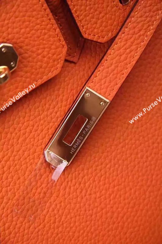 Hermes orange Birkin bag 5266