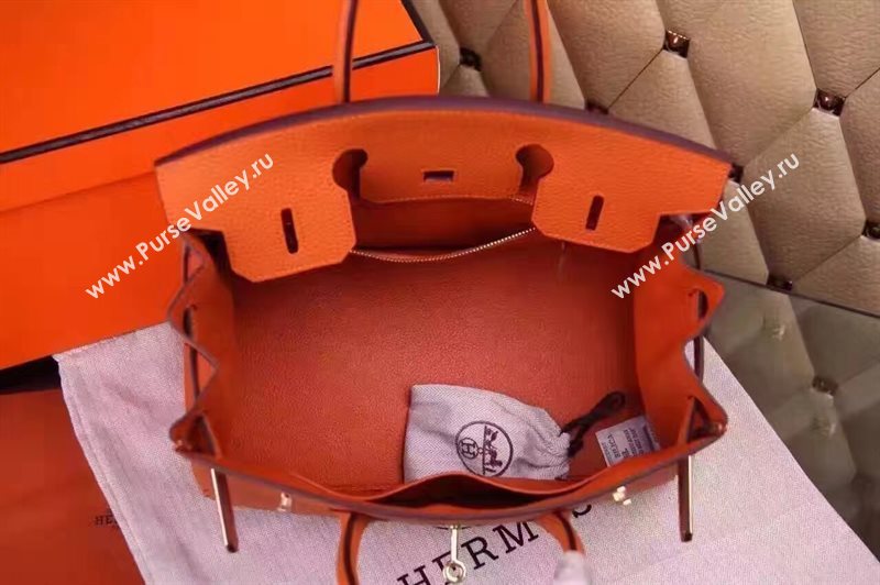 Hermes orange Birkin bag 5266