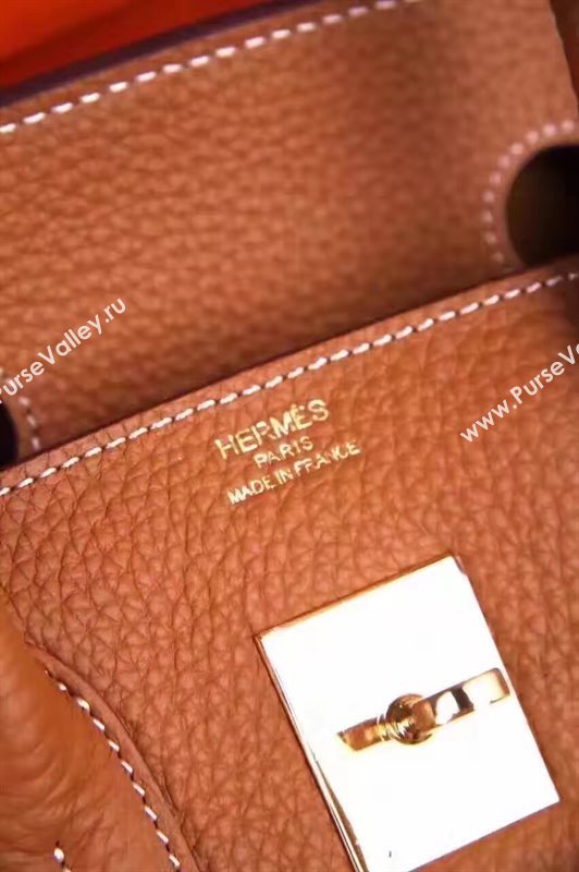 Hermes tan Birkin bag 5268