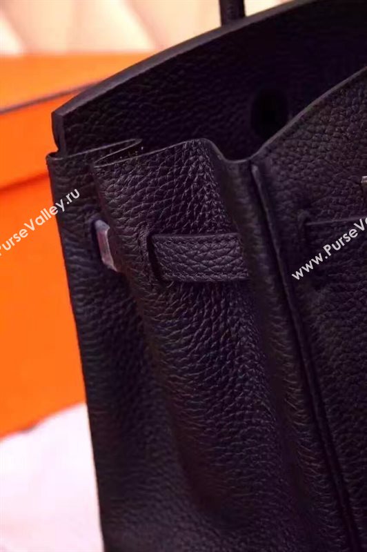 Hermes black Birkin bag 5269