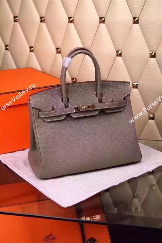 Hermes gray Birkin bag 5270