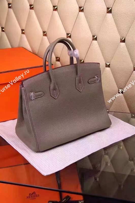 Hermes gray Birkin bag 5270