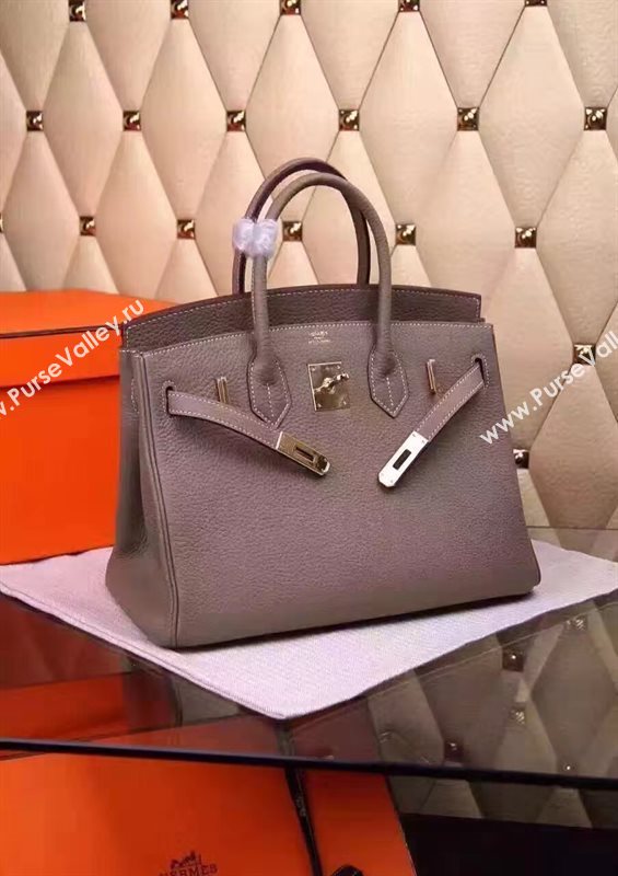 Hermes gray Birkin bag 5270