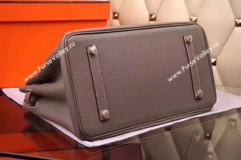 Hermes gray Birkin bag 5270