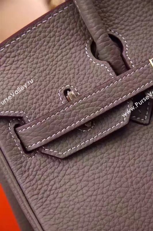 Hermes gray Birkin bag 5270