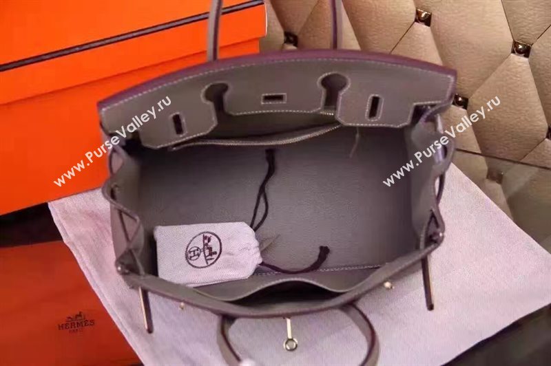 Hermes gray Birkin bag 5270