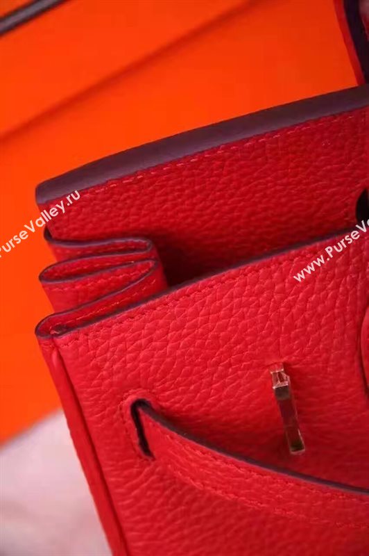 Hermes red Birkin bag 5271