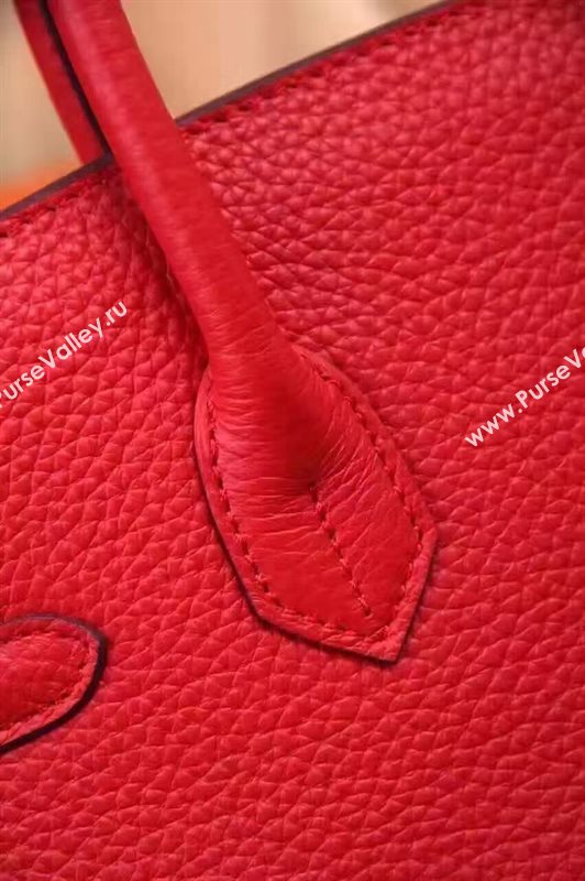 Hermes red Birkin bag 5271