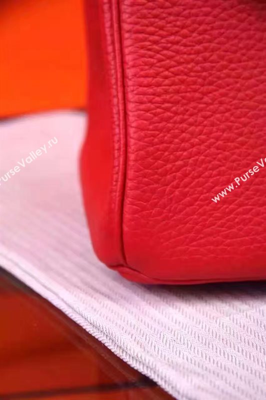 Hermes red Birkin bag 5271