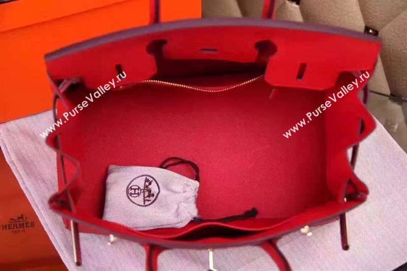 Hermes red Birkin bag 5271