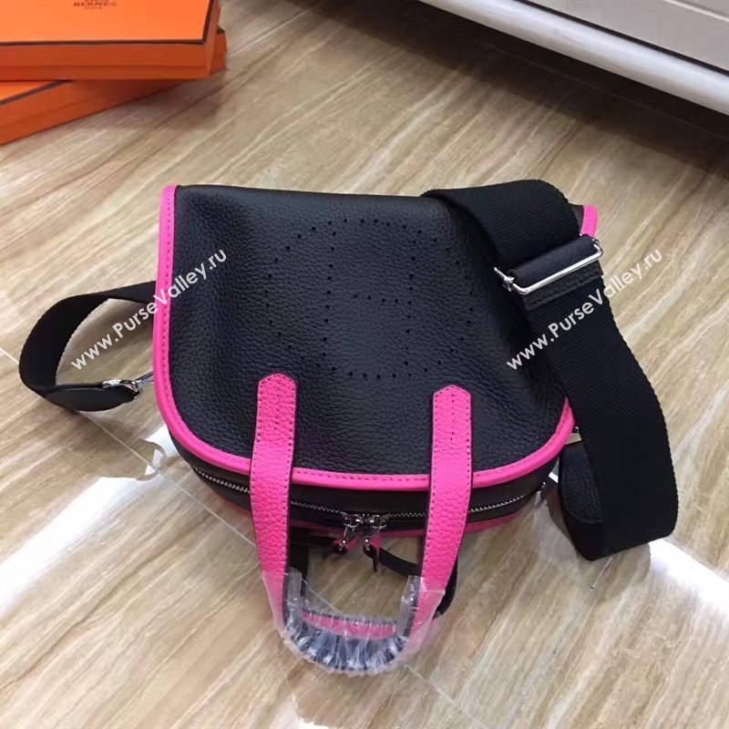 Hermes shoulder black crossbody bag 5274