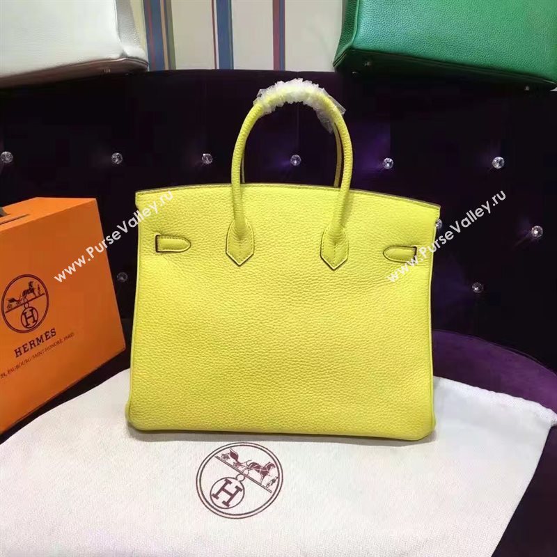 Hermes grain Birkin yellow bag 5279