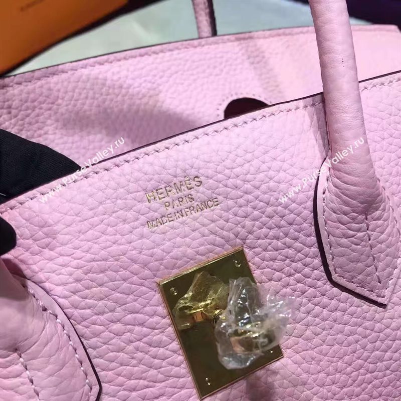 Hermes Birkin pink grain bag 5282