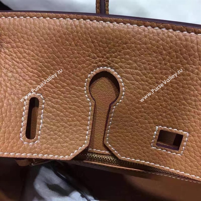 Hermes grain Birkin tan bag 5283